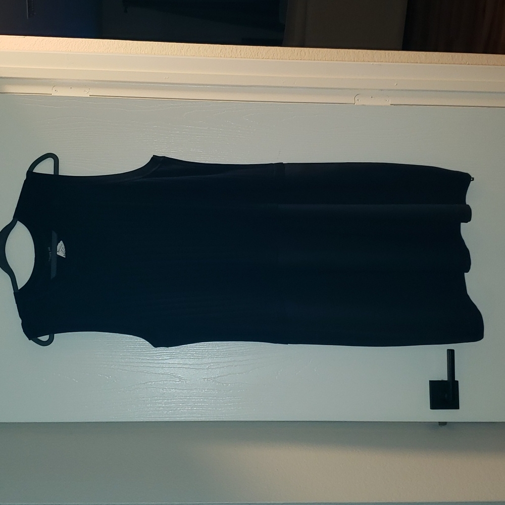 Lafayette 148 navy dress